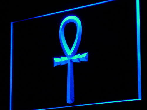 Egyptian Ankh Hieroglyphic Neon Light Sign